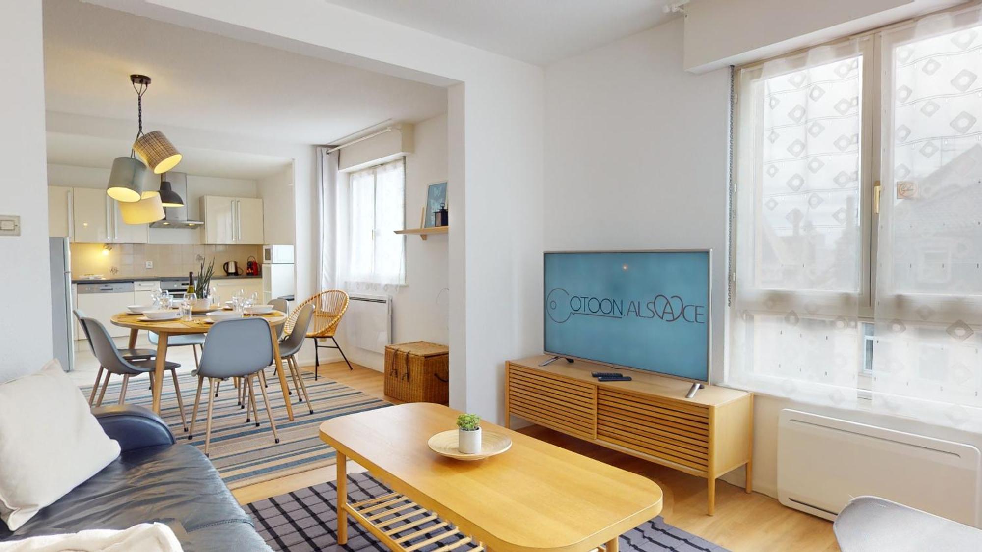 Apartment Elegance, 6 Pers 1 Parking